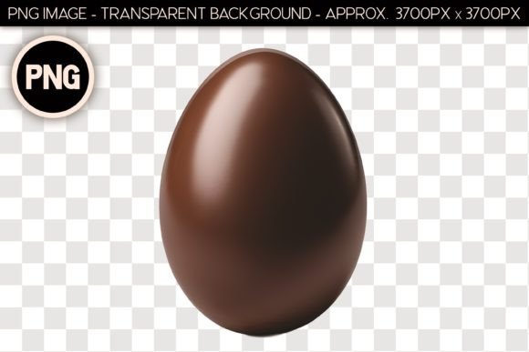 Download Chocolate Easter Egg Isolated Object 1 - Premium Bundle